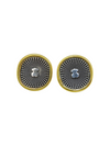 Aretes "Bicolor Oursin"