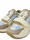 Tenis "Ramsey Blue Check Sneakers"