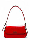 Bolso "Bridget Patent Fabric Small Flap Shoulder"
