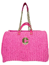 Bolso "Signature C Raffia Tote"