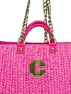 Bolso "Signature C Raffia Tote"