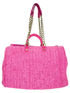 Bolso "Signature C Raffia Tote"