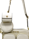 Bolso "Jet Set Medium Leather Crossbody Bag with Case for Apple Airpods Pro®"