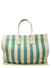 Bolso "Rive Gauche Large Stripped Tote"