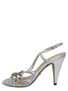 Sandalias "Isa Crystal Embellished Interlocking G Ankle Strap"