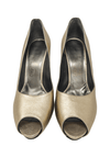 Tacones Champagne