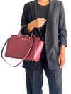 Bolso "Saffiano Leather Handle Bag"