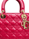 Bolso "Lambskin Cannage Large Lady Dior"