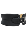 Cinturon "Wide Leather Waist Belt"
