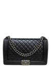Bolso "Lambskin Quilted Medium Boy Flap"