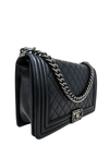 Bolso "Lambskin Quilted Medium Boy Flap"