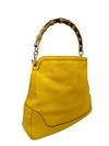 Bolso "Gucci Yellow Leather Diana Bamboo Handle Shoulder Bag"