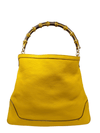 Bolso "Gucci Yellow Leather Diana Bamboo Handle Shoulder Bag"