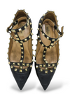 Baletas "Rockstud Accents Leather Ballet Flats"