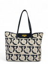 Bolso "Gancini Print Canvas Tote"