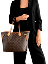 Bolso "Monogram Neverfull MM with Pouch"
