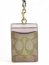 Porta Carnet "Id Lanyard In Signature Canvas"