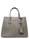 Bolso "Medium Saffiano Leather Double Prada Bag"