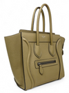 Bolso "Drummed Calfskin Micro Luggage"