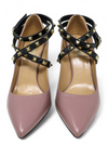 Tacones "Rockstud Accents Leather Pumps"