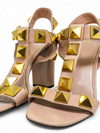 Sandalias "Roman Stud Calfskin Sandal 90 MM"
