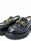Mocasines "Leather Lug Sole Horsebit Loafer"