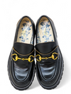 Mocasines "Leather Lug Sole Horsebit Loafer"