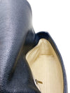 Bolso "Black Chevron Leather Bimba Flap Bag"