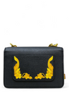 Bolso "Baroque Print Leather Icon Shoulder Bag"