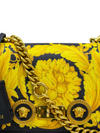 Bolso "Baroque Print Leather Icon Shoulder Bag"
