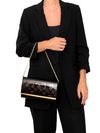 Bolso "Vernis Ana Clutch Amarante"