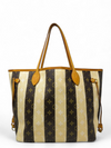 Bolso "Monogram Rayures Neverfull M"