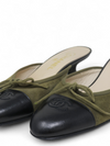 Mules "Vintage Interlocking CC Logo Mules"