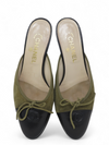 Mules "Vintage Interlocking CC Logo Mules"