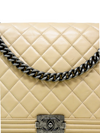 Bolso "Lambskin Quilted Large Boy Flap"