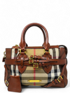 Bolso "House Check Bridle Gladstone Tote"