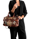 Bolso "House Check Bridle Gladstone Tote"