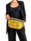 Bolso "Vintage Check Graffiti Print Sonny Bum Bag"