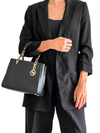 Bolso "Cynthia Small Leather Satchel"