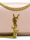 Bolso "Kate Medium Tassel in grain de poudre embossed leather"