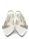 Tacones "Crystal Embellished Pumps"