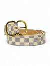 Correa "Damier Azur Mini 25mm"