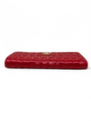 Billtera "Medium Red Leather Sherton Wallet"
