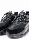 Tenis "Leather Printed Chunky Sneakers"