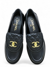 Mocasines "Lambskin Quilted CC Turnlock Loafers"