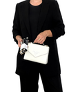 Bolso "Saffiano Cuir Monochrome Chain Bag"