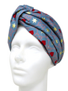 Turbante Azul