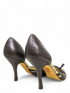 Tacones Cafés