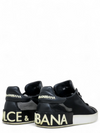 Tenis "Portofino sneakers in nappa leather and mesh"