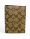Funda para pasaporte "Passport Card Case In Signature Canvas"